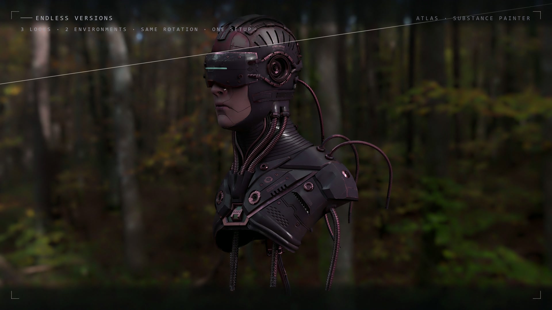 A finished look revealed across the sci-fi head